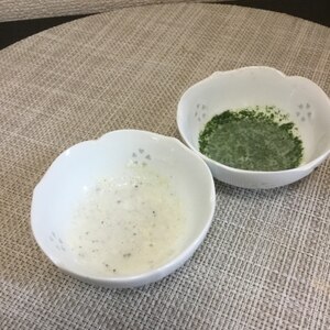 離乳食【初期】ほうれん草のﾎﾟﾀｰｼﾞｭ